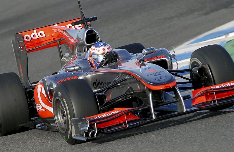 Button impone su rango de campeón el último día en Jerez, Alonso sexto