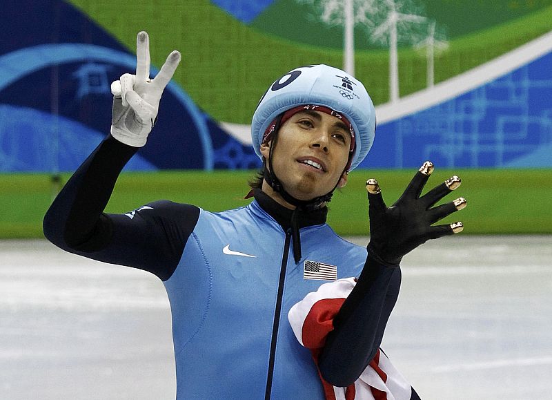 Apolo Anton Ohno se convierte en el estadounidense con más medallas olímpicas de invierno