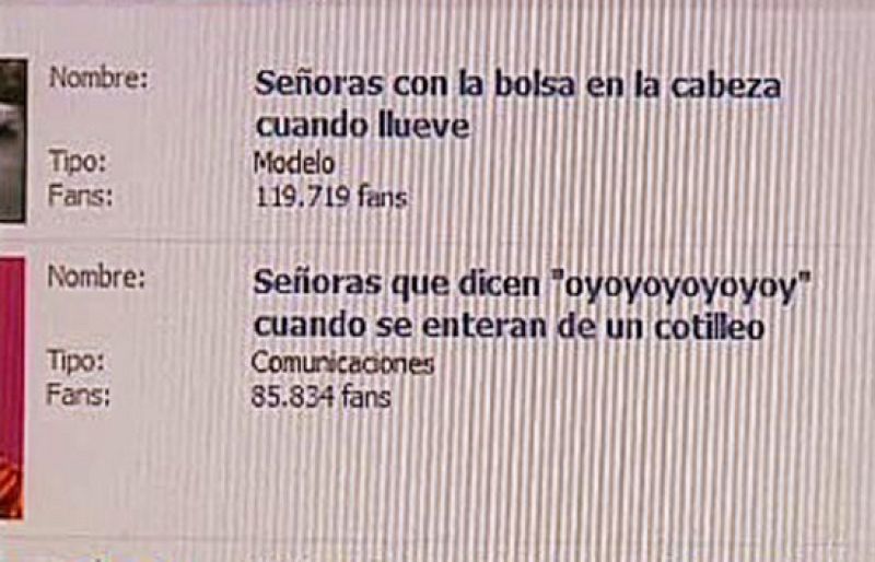Las "señoras" del facebook