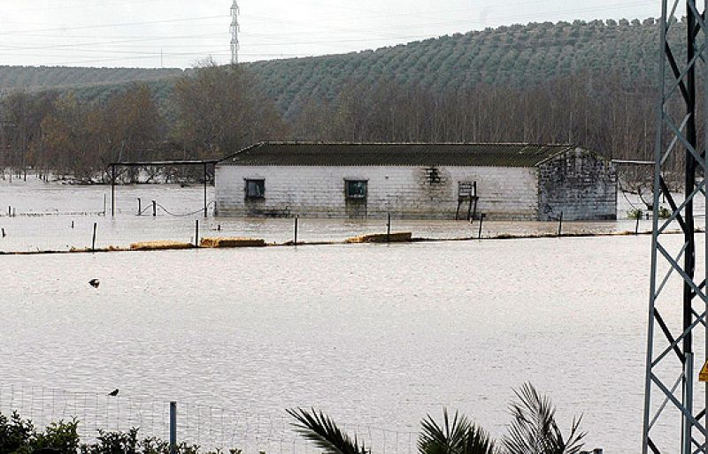 Unas 1.500 personas de 410 casas han tenido que ser desalojadas por el temporal en Andalucía