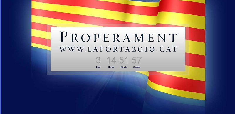 El candidato Laporta comienza la cuenta atrás