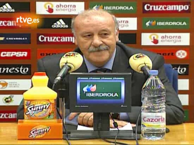 Del Bosque: "La lista para el Mundial no está cerrada"