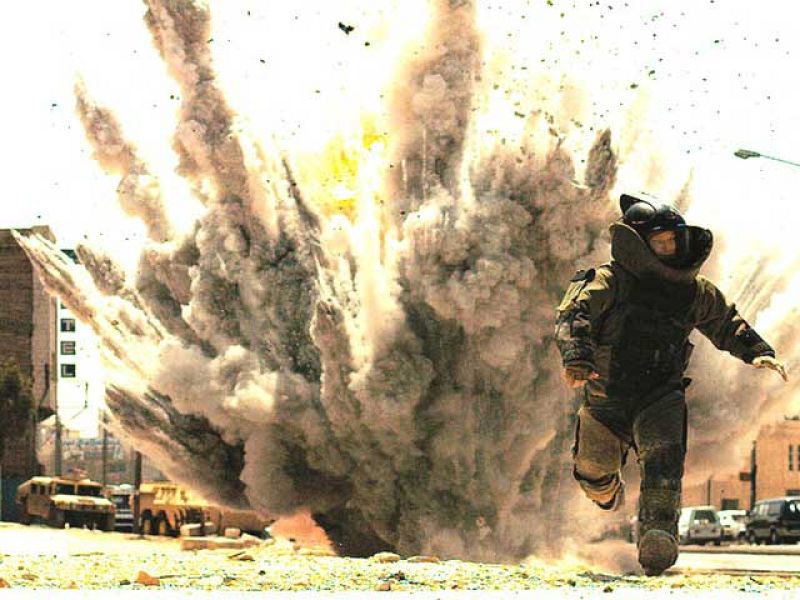 'En tierra hostil', la guerra es un videojuego