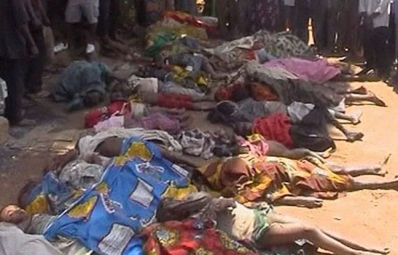 Una matanza orquestada de cristianos causa centenares de muertos en Nigeria