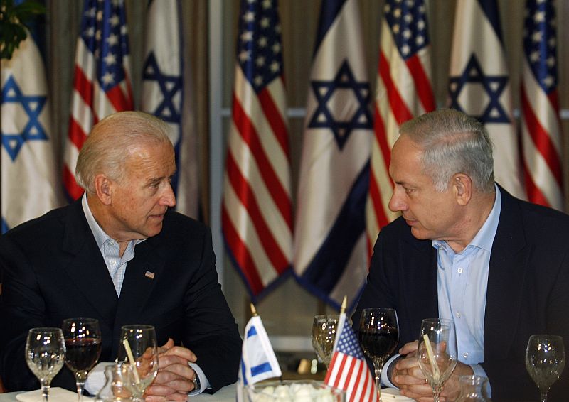 Biden, de visita en Israel, condena el anuncio de nuevos asentamientos en Jerusalén Este