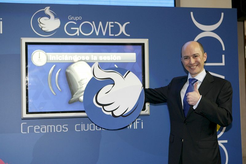 La compañía de telecomunicaciones Gowex debuta en Bolsa con una subida del 19,43%