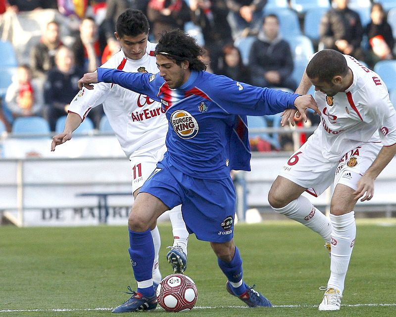 Un serio Getafe se impone con solvencia al Mallorca en el Coliseum por 3 a 0