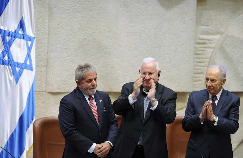 El ministro de Exteriores israelí, el gran ausente durante la visita de Lula