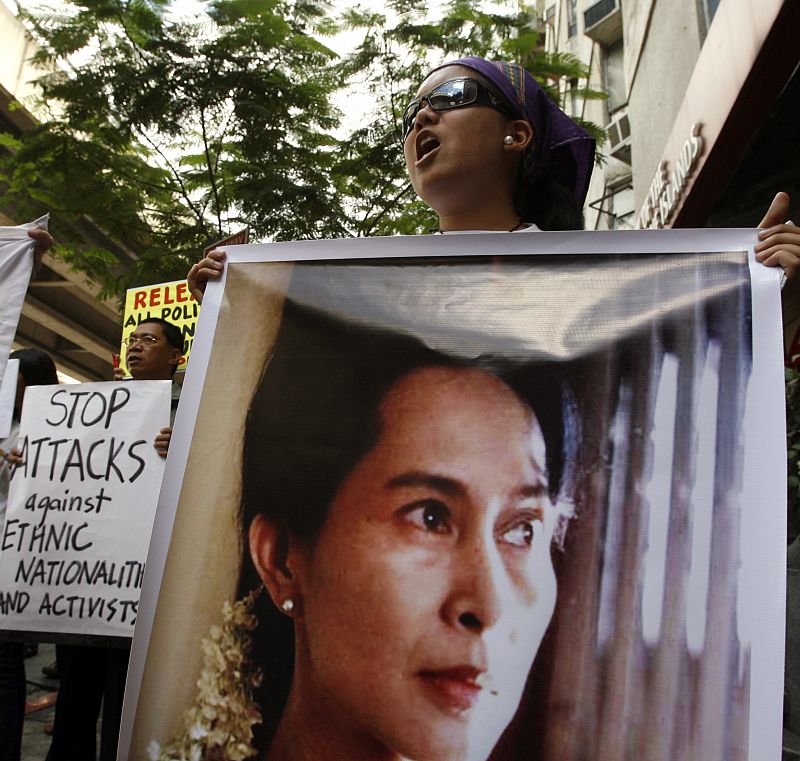 La opositora birmana Suu Kyi no presentará su partido a las próximas elecciones