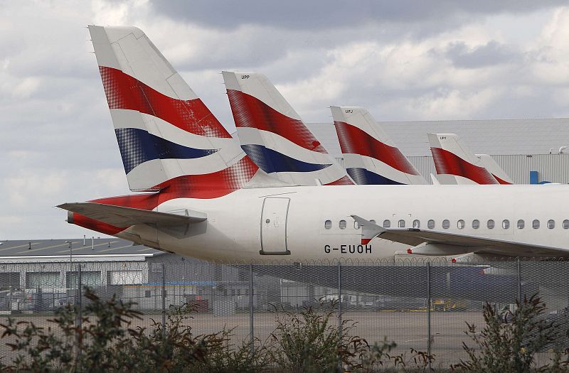 British Airways cancela 14 vuelos entre España y Reino Unido por la huelga de auxiliares