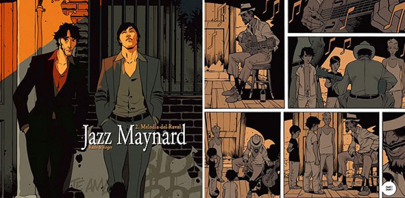 Jazz Maynard, un cómic con sabor al mejor cine negro y a los clásicos del Jazz