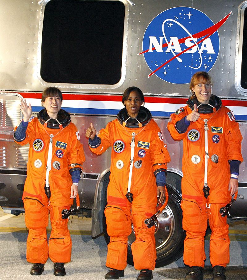 Cuatro mujeres juntas por primera vez en el espacio