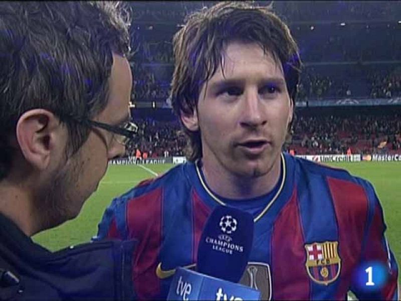 Messi: "Estos cuatro goles me dan mucha alegría"