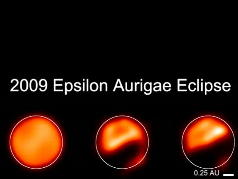 Captan el misterioso eclipse que tapa una estrella durante 18 meses
