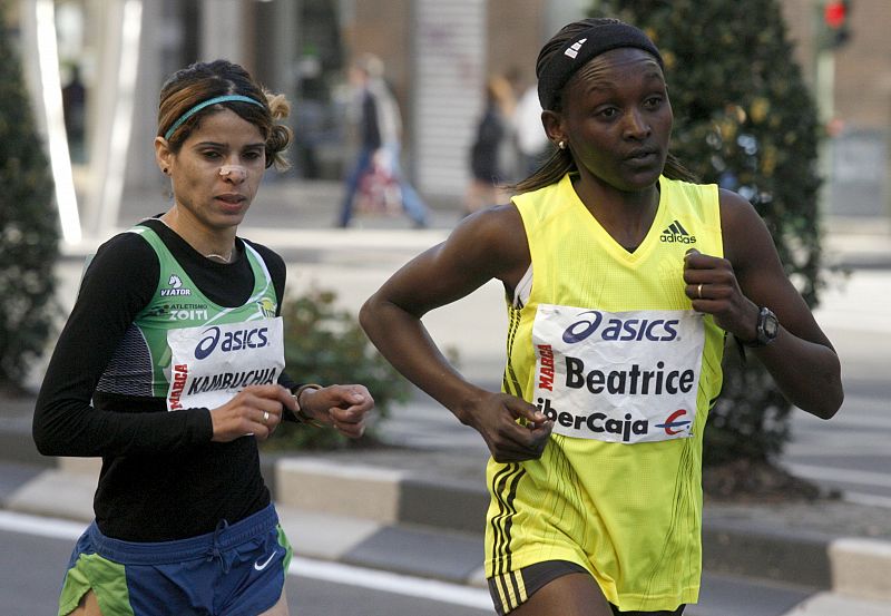 Ndiwa vence en el Medio Maratón de Madrid y Kambouchia bate el récord femenino