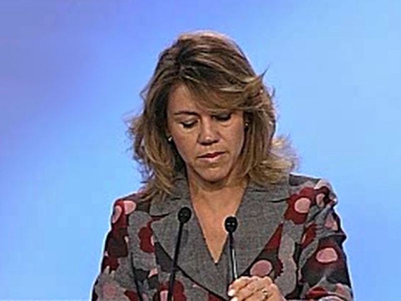 Cospedal pide que Bono explique públicamente su supuesto "incremento patrimonial"