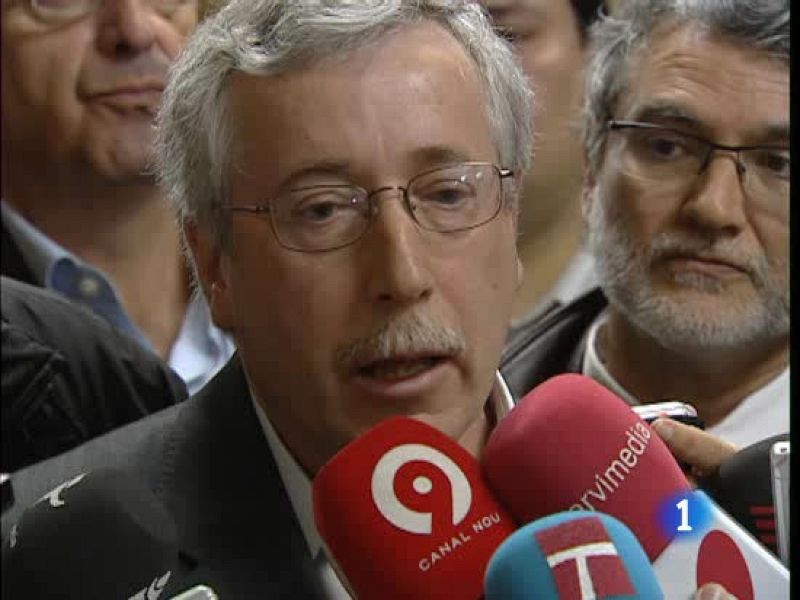 Toxo dice que "no le gusta el tono" de las propuestas del Gobierno sobre la reforma laboral