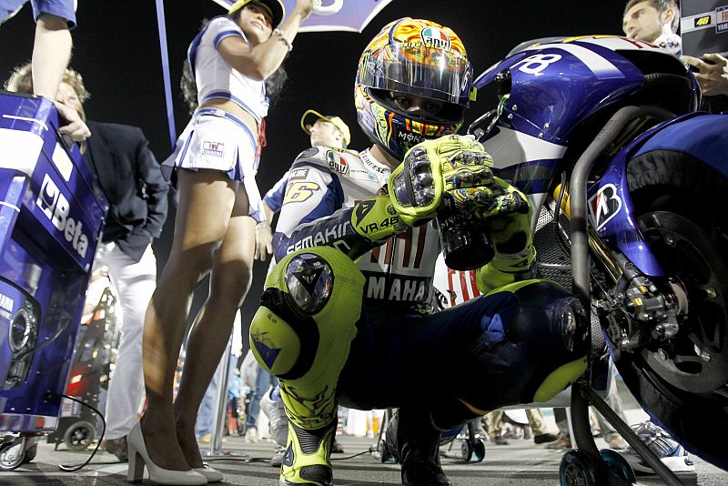 Valentino Rossi, muy preocupado por la velocidad punta de su Yamaha