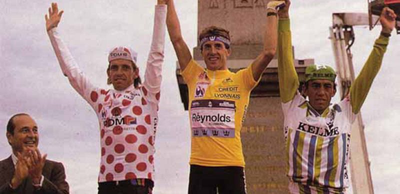 El gran Pedro Delgado cumple 50 años llenos de mucha bici y mucho humor