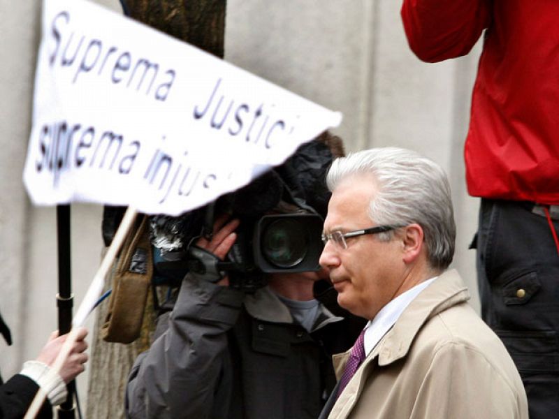 Garzón ante el juez: "Recibí unos 160.000 euros del Centro Rey Juan Carlos, no del Santander"