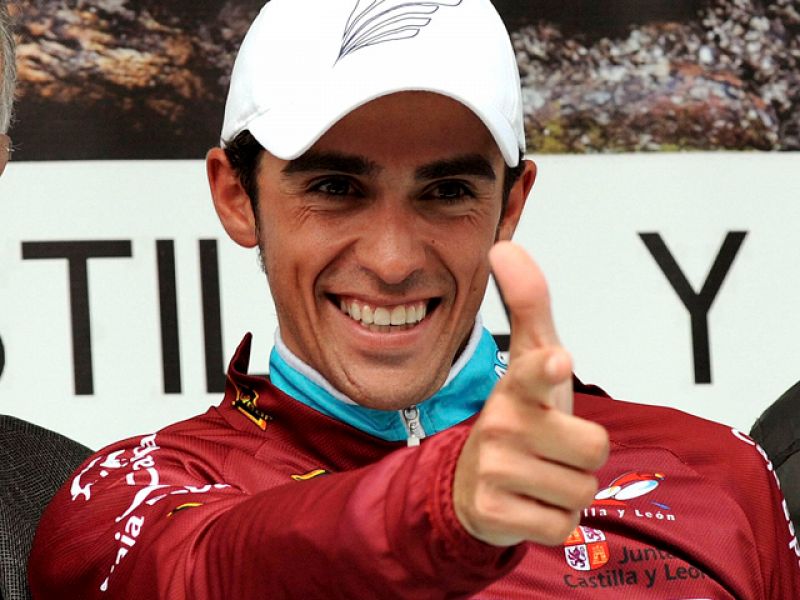 Contador consigue el 'triplete' en la Vuelta a Castilla y León