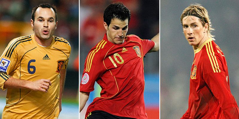 La enfermería de la selección española, al completo