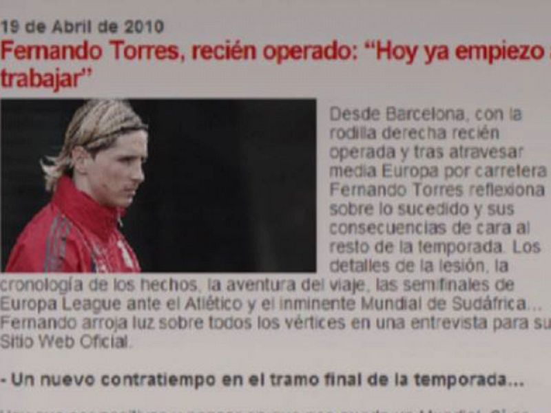 Torres: "Ahora pienso en el premio de estar en Sudáfrica"