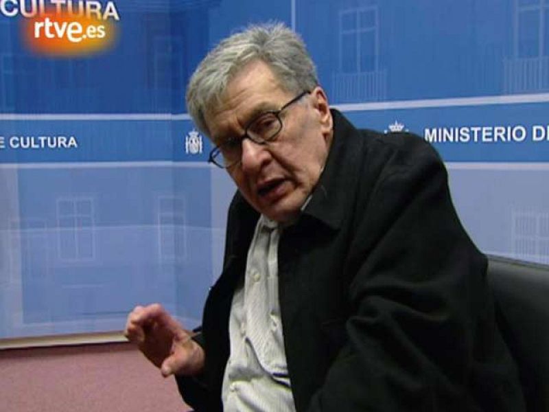 José Emilio Pacheco, Premio Cervantes 2009: "Me siento muy raro, ¡nunca he llevado un chaqué!"