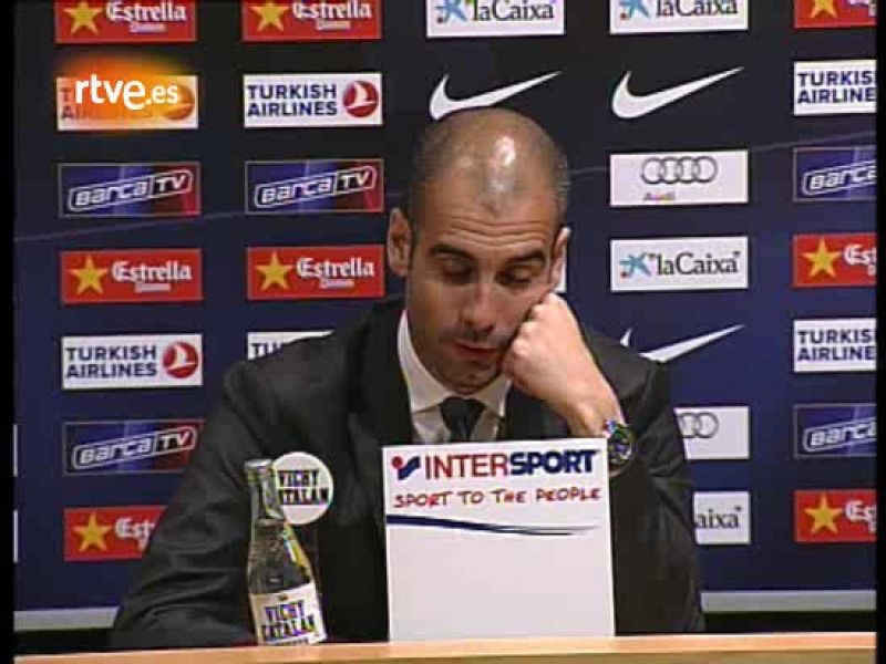 Guardiola: "Es un hecho atípico que no seamos campeones ya"