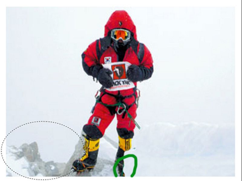 ¿Pisó Miss Oh la cumbre del Kangchen? ¿Quién lo determina?