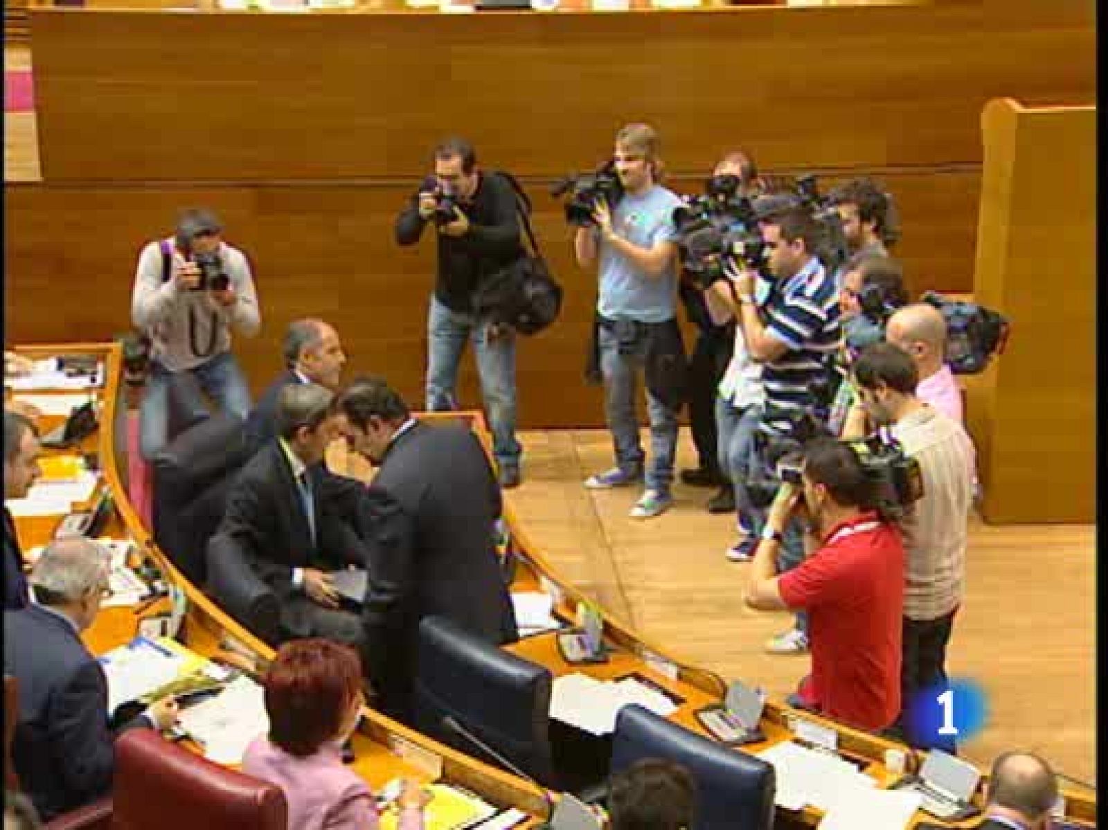 El caso Gürtel ha protagonizado la sesión de control en las Cortes valencianas | Ver