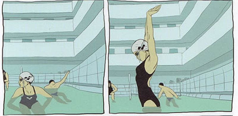 'El gusto del cloro', un cómic revolucionario