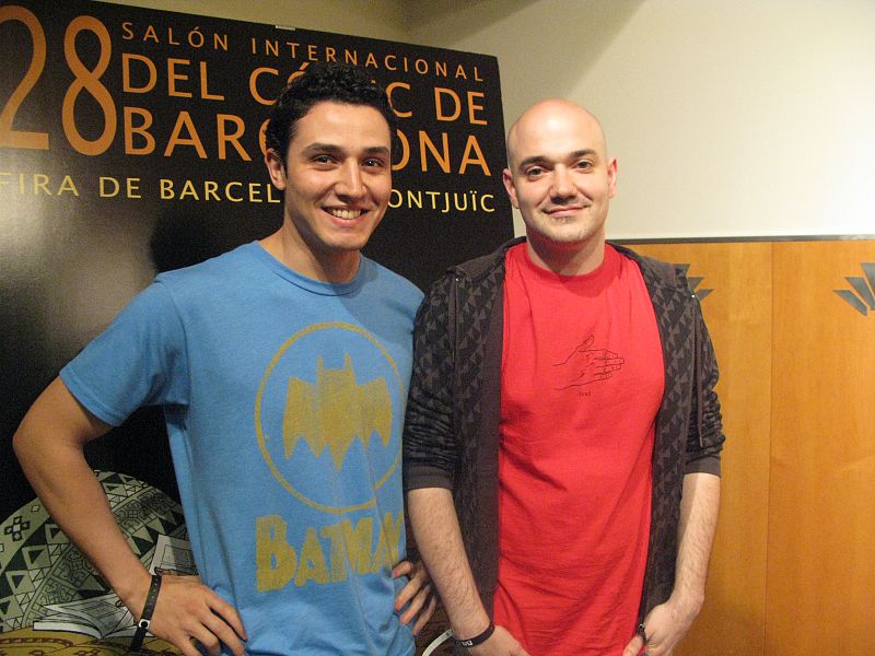 Jóvenes talentos y Premios Nacionales del Cómic se codean en el Salón de Barcelona