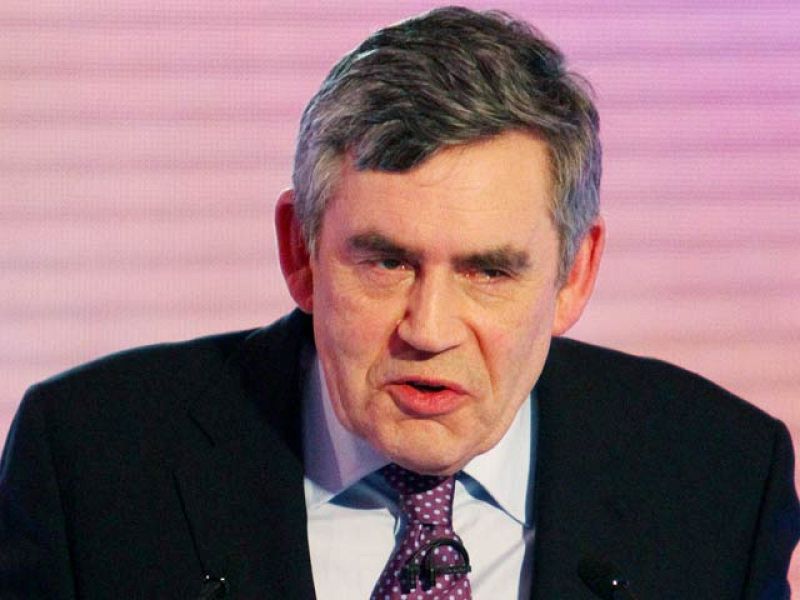 Brown hace su último servicio al Nuevo Laborismo