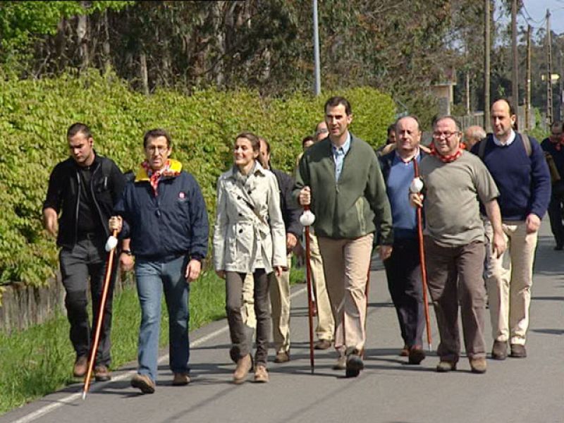 Los Príncipes piden al Apóstol Santiago protección para todos en "tiempos difíciles"