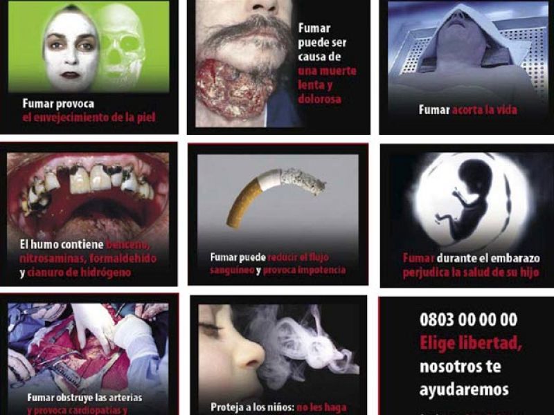 Las cajetillas de tabaco incorporarán imágenes crudas para disuadir a los fumadores