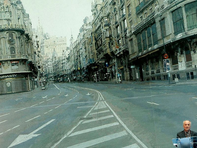 La Gran Vía se convierte en el cielo de Madrid y en un paseo musical por la historia