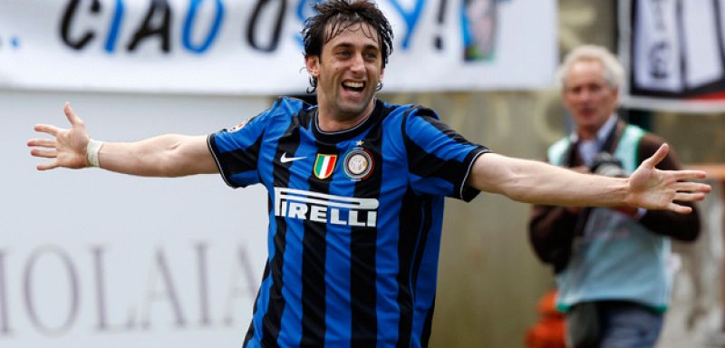 Milito da al Inter su quinto "Scudetto" consecutivo