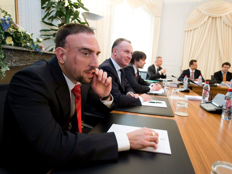 Ribéry se queda sin final en Madrid