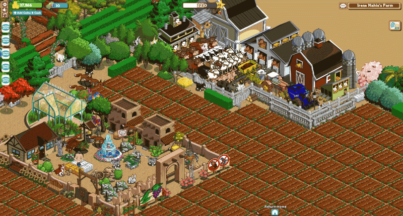 Farmville seguirá en Facebook otros cinco años