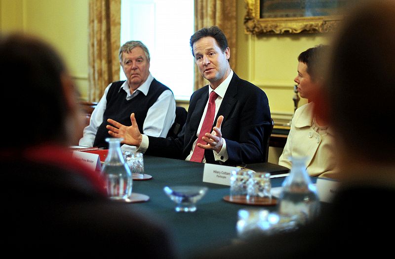 Clegg anuncia la mayor reforma política en Reino Unido en casi 200 años