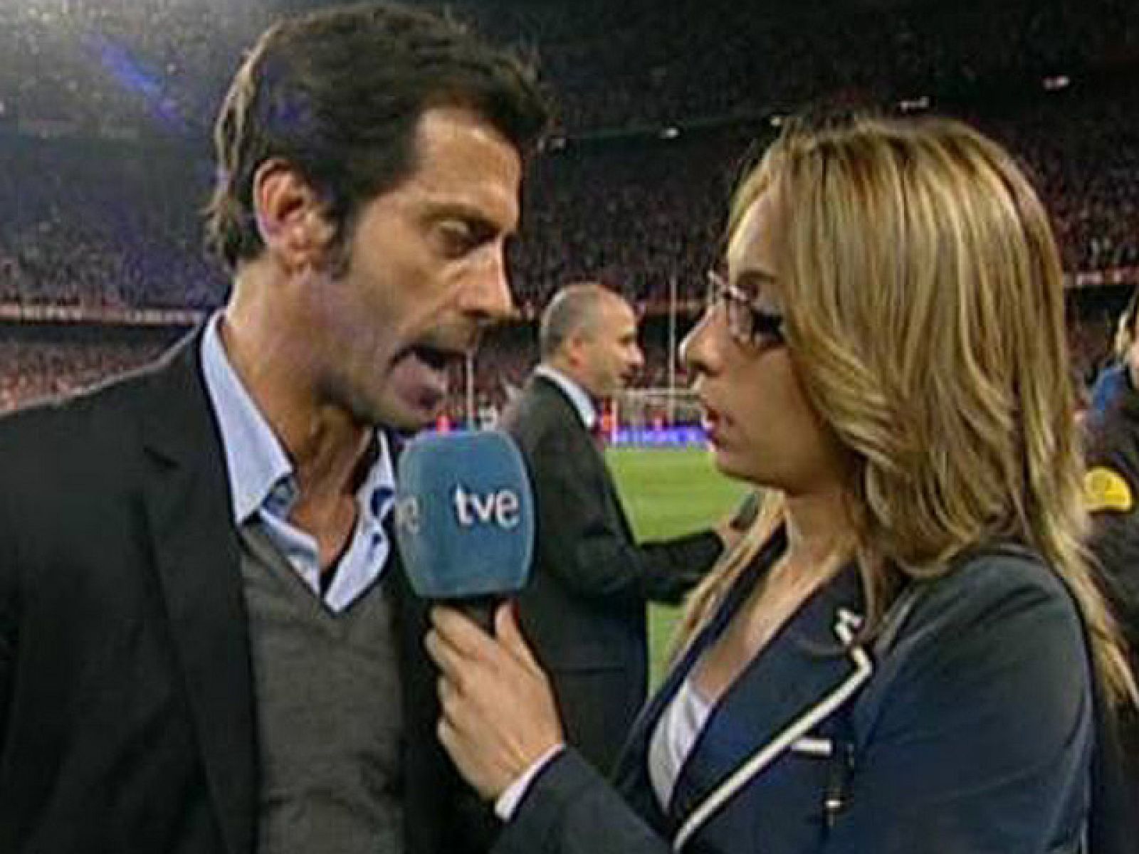 El entrenador del Atlético de Madrid ha destacado la labor de sus jugadores y ha asegurado que confiaban en que llegase el empate pero el fútbol, ha dicho, "es caprichoso".