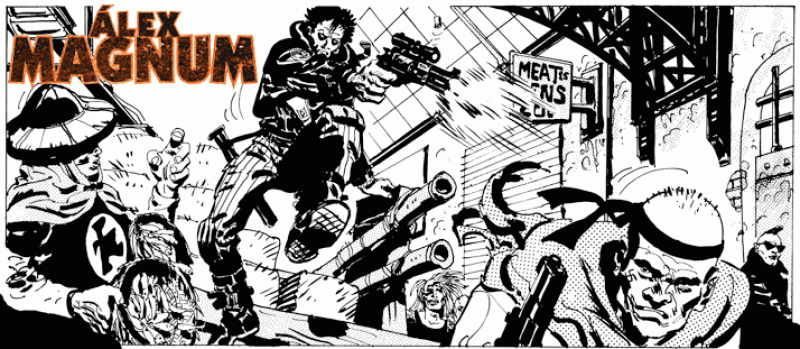 Vuelve 'Alex Magnum', un clásico del cómic de Ciencia ficción de los 80 que cumple 25 años