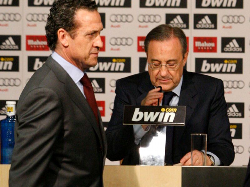Florentino: "Mourinho será el nuevo entrenador"