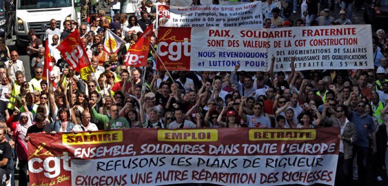 Poca incidencia de la huelga general en Francia, aunque sí se han cancelado 11 vuelos con España
