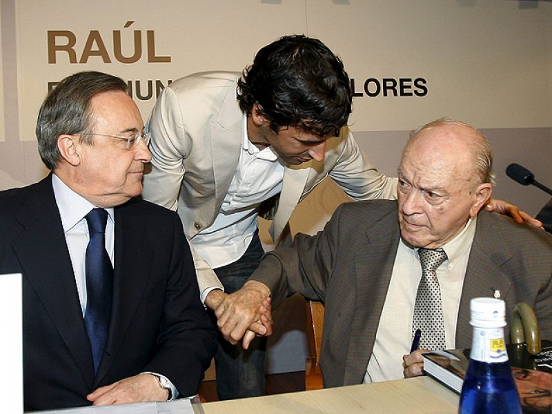 Florentino  Pérez: "Raúl es el Real Madrid"