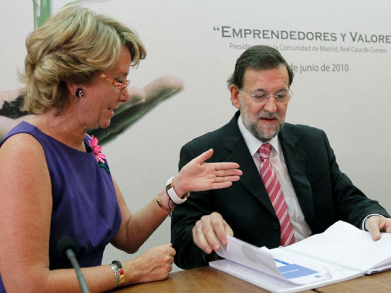 Aguirre a Rajoy: "Esta mañana he dicho barbaridades" sobre la reforma laboral