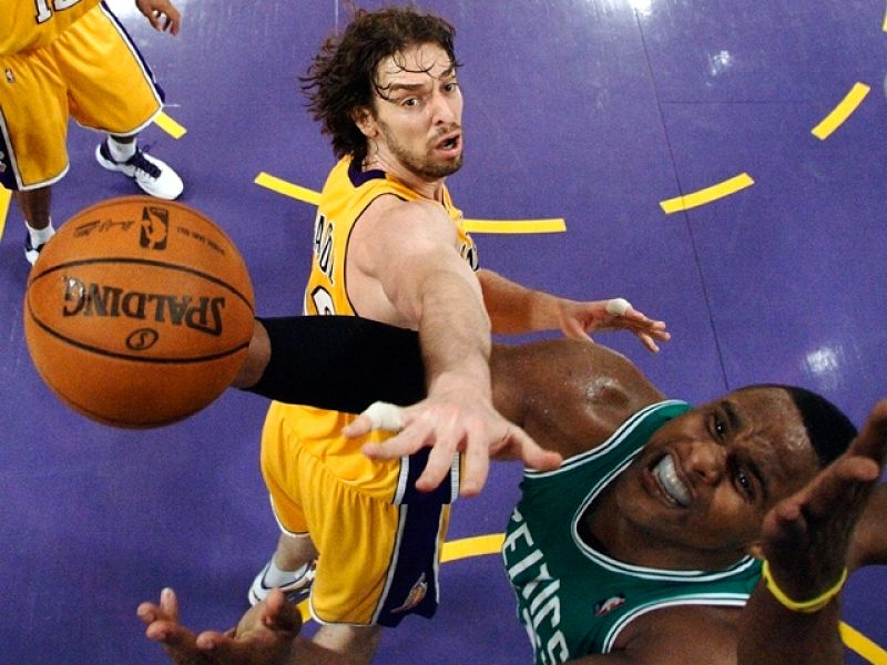 Pau Gasol juega su tercera final de la NBA
