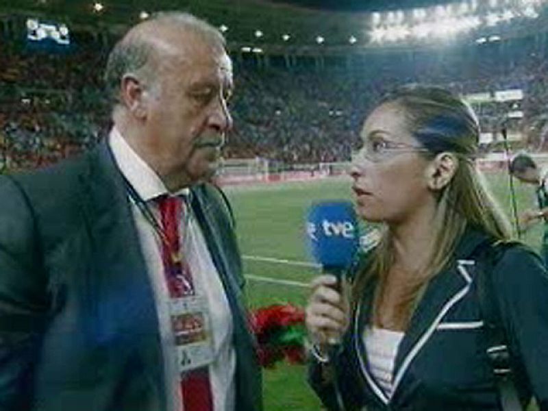 Del Bosque prefiere evitar la euforia y pide "cautela"