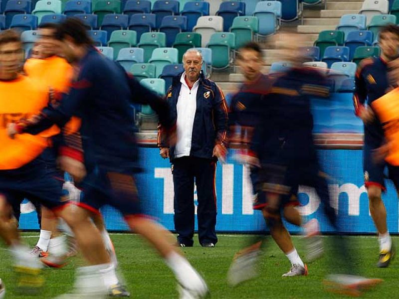 Del Bosque: "Es difícil abstraerse del optimismo"